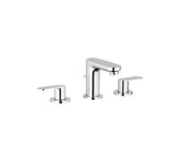 Grohe Eurosmart Cosmopolitan, mitigeur de lavabo 3 trous, saillie 89mm, vidage à tirette, 20187000