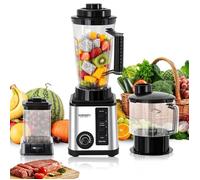 Mélangeur 3L Blender mixeur 3 en 1 Robot Multifonctions Blender smoothie 2000W Facile nettoyer 20000 rpm Sans BPA acier inox