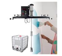 Mélangeur à aimant permanent portatif, agitateur électrique for peinture, réglable dans les deux sens, support rétractable de 72 à 120 cm