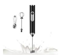 Mélangeur à café | Batteur électrique puissant à 3 niveaux avec têtes - Mélangeur à boissons, lait, blanc d'oeuf, chocolat chaud, boissons, cacao