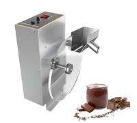 Mélangeur à chocolat électrique professionnel, mélangeur à chocolat en acier inoxydable, vitesse réglable de 38 à 55 tr/min, cuve chauffante et fondante pour préparation de chocolats