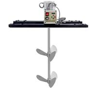 Mélangeur À Cuve Électrique 2100W - Agitateur IBC Professionnel, 200-3000 Tr/min Réglable, Rotation Inversible, Support Télescopique, Idéal Pour Peintures Et Solvants(B)