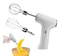 Mélangeur à main électrique : mélangeur à main, 3 vitesses de mélangeurs électriques réglables | - - - Book multifonction fabriqué en acier inoxydable, mélangeur de cuisine pour crème de