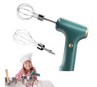 Mélangeur à main sans fil: mélangeur à main, 3 vitesses de mélangeur électrique, mélangeurs à mains avec 2 têtes | - - Book multifonction en acier inoxydable, batid