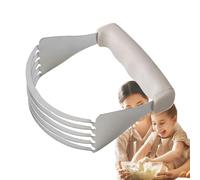 Mélangeur à pâte et cutter en acier inoxydable, mixeur à pâte de chef | Mélangeurs à pâtisserie en acier inoxydable de cuisine professionnels,Outils de cuisson antidérapants confortables Coupe-pâte