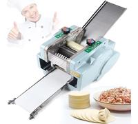 Mélangeur à pâte sur socle, boulangerie commerciale, machine à emballer les boulettes commerciales, 50 à 60 pièces/min, machine à pâtes électrique de 3 mm, machine à wonton automatique à pea