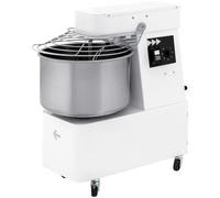 Mélangeur à spirale avec bol fixe, 2 vitesses, 56 kg/h, 22 l, 400 V, 1100 W