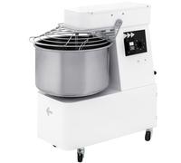 Mélangeur à spirale avec cuve fixe, 2 vitesses, 88 kg/h, 32 l, 400 V, 1700 W