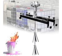 Mélangeur à tambour | Support for agitateur de peinture, agitateur à air, outil de mélange, mélange avec support, hélice repliable(S400)
