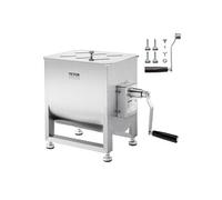Mélangeur à Viande Manuel Machine à Mélanger Avec Réservoir Fixe 30L pour Bouf Haché