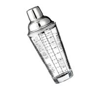 Mélangeur à vin avec échelle de mesure - Mélangeur de jus de fruits transparent - Pratique - 400 shakers à cocktail pour barman