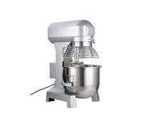 Robot de cuisine électrique VEVOR 450 W B10B, batteur, 3 vitesses, robot de cuisine universel, machine à pâte, design de protection avec bol mélangeur en acier inoxydable de 10 L, fouet, crochet pétri