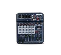 Mélangeur audio, Carte son 6 canaux, processeur 16DSP, interface de contrôleur audio for enregistrement et streaming sur PC