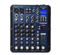 Mélangeur audio, mixage 6 canaux, connexion Bluetooth, prise EU