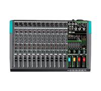 Mélangeur Audio Professionnel, Console De Carte Son À 12 Canaux, Interface Système De Bureau De Mixage DJ, Effet De Réverbération 256 Intégré