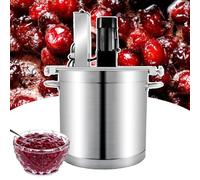 Mélangeur automatique avec deux lames de raclage, agitateur électrique pour confiture, sauce, farce, vitesse réglable, multi-chauffage, capacité de 20 à 60 l