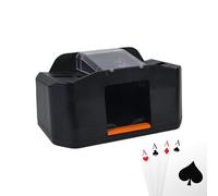 Mélangeur automatique de cartes - Machine à mélanger automatique de cartes | Mélangeur de cartes électrique avec charge USB, batterie silencieuse intégrée de 2 000 mAh, convient pour Texas Hold'em