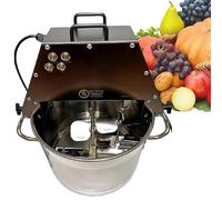 Mélangeur automatique de nourriture électrique, mélangeur électrique de 10 L avec grande ouverture d'alimentation et ventilateur, couple de 62 kg pour assaisonnement chaud, sauce et soupe