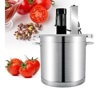 Mélangeur automatique de nourriture en acier inoxydable 250 W, démarrage à un bouton, vitesse réglable pour assaisonnement et brassage de soupe