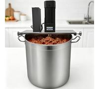 Mélangeur Automatique pour Aliments, Mélangeur à Sauces, Batteur électrique, Machine à Mélanger Professionnelle, Mélangeur à Fond pour Sauces et Soupes, pour la Préparation de Confitures 40L