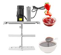 Mélangeur automatique pour fondue chinoise, en acier inoxydable, idéal pour assaisonner les soupes et les plats mijotés. Double pale de mélange, vitesse réglable, capacité de 240 L.