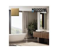 Mélangeur bain/douche avec colonnette d'alimentation par le sol et douchette flat one bronze GILLO - BOSSINI Z00761030
