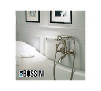 Mélangeur bain-douche avec inverseur, douchette et flexible LIBERTY LINE chrome - BOSSINI Z001103030