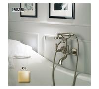 Mélangeur bain-douche avec inverseur, douchette et flexible LIBERTY LINE or - BOSSINI Z001103021