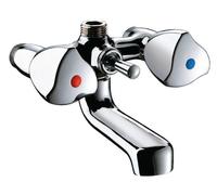 Mélangeur Bain/Douche bicommande bec fixe 1/2 DELABIE D2408