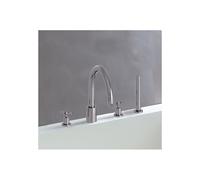 Mélangeur bain douche sur gorge 4 trous Chrome CROSS ROAD - CRISTINA ONDYNA CR12651