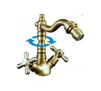 Mélangeur bidet long MORAVA sans siphon-Laiton---Laiton