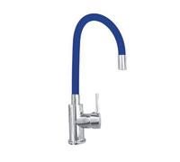 Mélangeur Canna Haute Flexible Robinet Monocommande Cuisine Bleu 1987-3 SC0