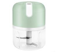Mélangeur d'ail électrique 250 ml avec opération One Touch pour hacher rapidement l'ail et les oignons n'importe où