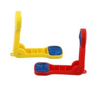 Mélangeur d'appâts de pêche multifonction pour créer des appâts réalistes avec notre appât pratique pour les moules pour les pêcheurs (jaune + rouge)