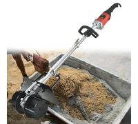 Mélangeur de béton pour ciment, mortier et coulis avec 6 vitesses réglables - Mélangeur manuel électrique pour un mélange efficace