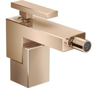 mélangeur de bidet à levier unique AXOR Edge, taille diamant, 46211300, Couleur: Rouge poli or