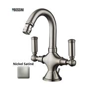 Mélangeur de bidet avec vidage LIBERTY LINE nickel satiné - BOSSINI Z001401094