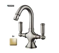 Mélangeur de bidet avec vidage LIBERTY LINE or - BOSSINI Z001401021