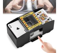 Melangeur de Carte Électronique, Mélangeur de Cartes à Jouer, Mélangeur De Cartes Automatique, Automatique d'Outil de Mélangeurs de Carte, pour Poker, Blackjack, Texas Hold'em
