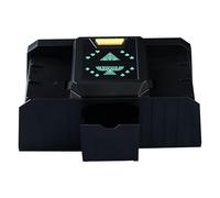 Mélangeur de cartes électrique - Mélangeur automatique de poker et de blackjack 2 decks, mélangeur de tri de jeu | Outil électronique pour mélanger la carte, outil portable pour decks, att