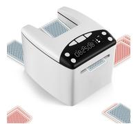 Mélangeur de Cartes électrique pour 1 à 2 Decks, Mode Automatique et Manuel, Rechargeable, Silencieux, idéal pour Poker Blackjack