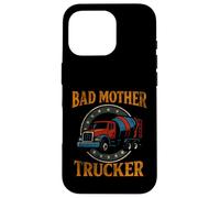 Mélangeur de Ciment Camion Conducteur Béton Transporteur Travaux de Construction Coque pour iPhone 16 Pro