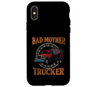 Mélangeur de Ciment Camion Conducteur Béton Transporteur Travaux de Construction Coque pour iPhone X/XS