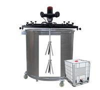 Mélangeur De Couleurs IBC 3000 W, Équipement De Mélange De Peinture, Diamètre De Lame (40 Cm) + Vitesse Réglable (0-800 Tr/min), Mélange Homogène/Support Stable,3000W