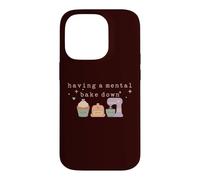 Mélangeur de Cupcakes avec Citation Amusante Coque pour iPhone 14 Pro