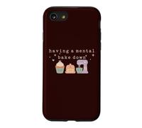 Mélangeur de Cupcakes avec Citation Amusante Coque pour iPhone SE (2020) / 7/8
