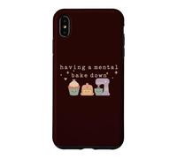 Mélangeur de Cupcakes avec Citation Amusante Coque pour iPhone XS Max