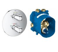 Mélangeur De Douche Thermostatique Grohtherm 1000 2 Voies 2 Sorties + Rapido T