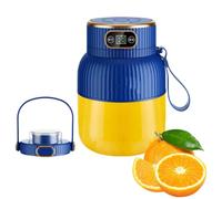 Mélangeur de jus portable - Gobelet mélangeur rechargeable par USB | 600 ml | Robot culinaire à affichage numérique | Machine à secouer multifonction pratique en voyage | pour shakes smoothies