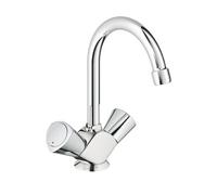 Mélangeur de lavabo COSTA S monotrou bec pivotant - - 21097001